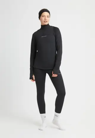 Insulate Thermo Half Zip, Black
