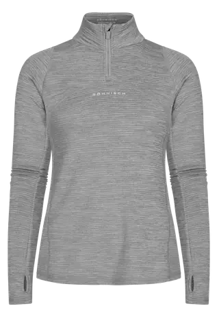 Insulate Thermo Half Zip, Grey Melange