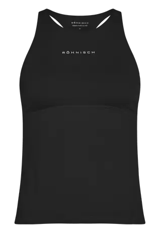 Jacquard Tank, Black