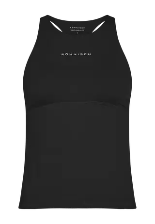 Jacquard Tank, Black