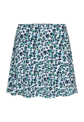 Luna Skort, Leo Blue/Green