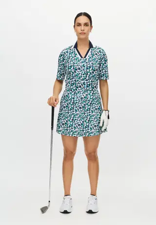 Luna Skort, Leo Blue/Green