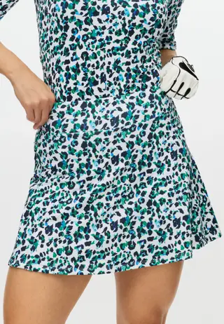 Luna Skort, Leo Blue/Green