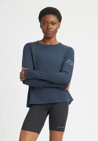 Clara Relaxed Long Sleeve, Space Navy