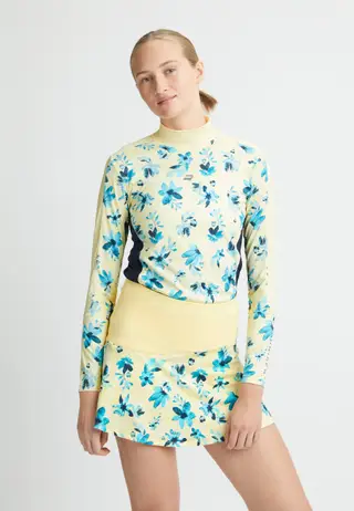 Scarlett Long Sleeve Top, Spray Floral Print