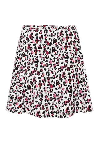 Luna Long Skort, Leo Pink/Beet