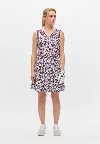 Luna Long Skort, Leo Pink/Beet