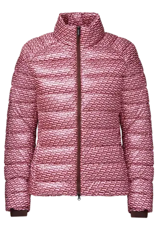 Airlite Golf Padded Jacket, Carmine Rose Retro R Mono