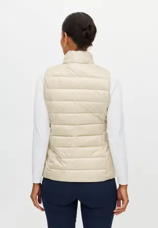 Airlite Golf Padded Vest, Micro R Check Oat