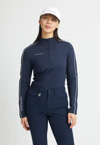 Amie Brushed Midlayer, Navy