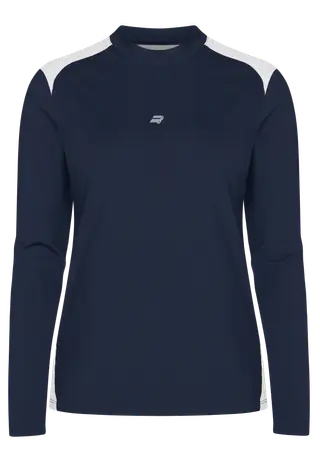 Eyra Brushed LS Top, Navy