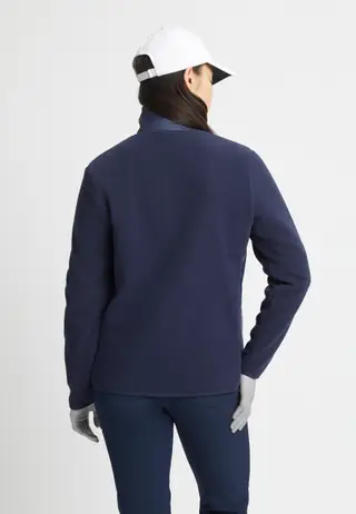 Perinne Fleece Jacket, Navy