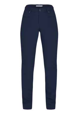 Chie Brushed Pant, Navy