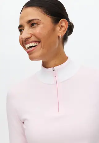Kora Knitted Half Zip – Knitted golf sweater in merino wool | Röhnisch