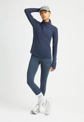 Warming Tech Half Zip, Space Navy