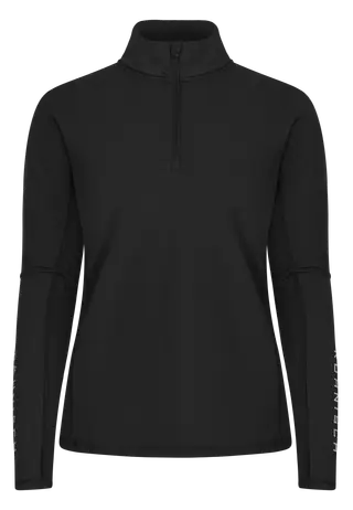 Warming Tech Half Zip, Black