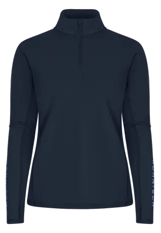 Warming Tech Half Zip, Space Navy