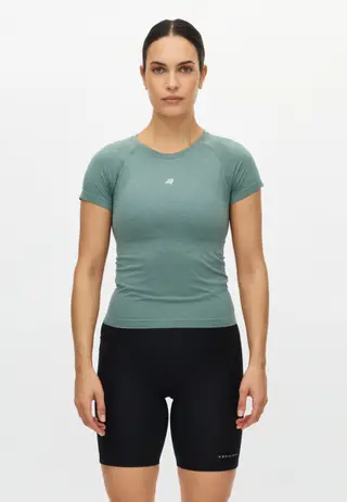 Seamless Flex Tee, Stormy Sea