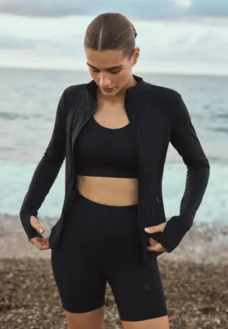 Legacy Full Zip, Black