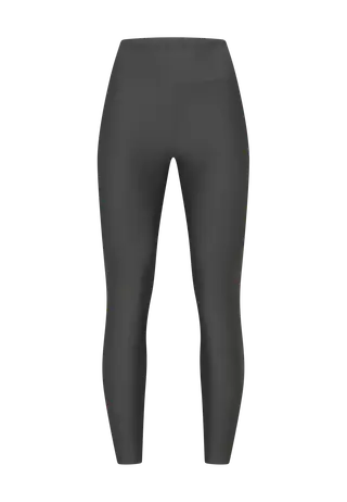 Ribbed R High Waist Tights, Dark Shadow