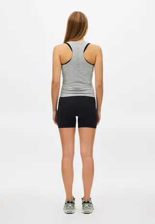 Seamless Flex Tank, Grey Melange