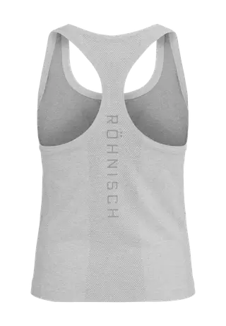 Seamless Flex Tank, Grey Melange