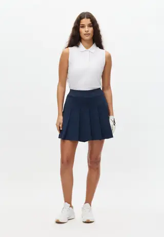 Nicky Pleated Skort, Navy