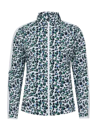 Packable Ultralight Jacket, Leo Blue/Green