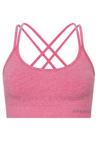 Seamless Flex Sportsbra, Carmine Rose