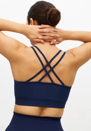 Seamless Flex Sportsbra, Indigo