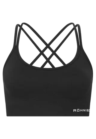 Seamless Flex Sportsbra, Black