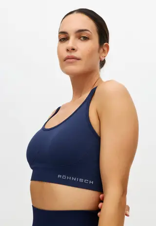 Seamless Flex Sportsbra, Indigo