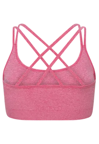 Seamless Flex Sportsbra, Carmine Rose