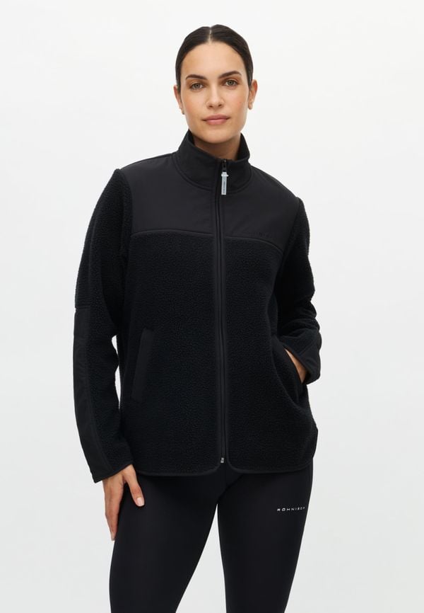 Phoebe Pile Jacket, Black