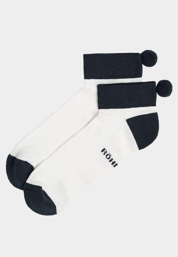 2-pack Functional Pompom Socks, Navy