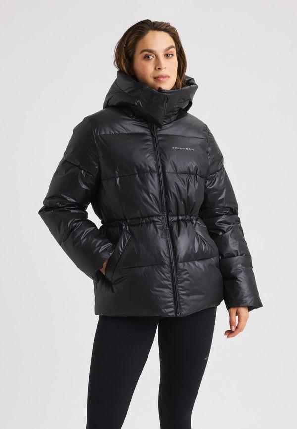 Saf Short Parka, Black