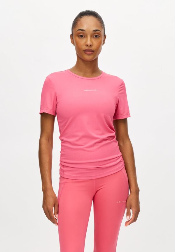 Jacquard Short Sleeve Top, Fruit Dove