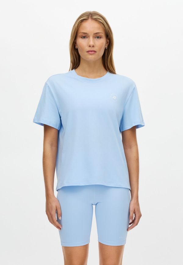 Rohnisch Cotton Tee, Chambray Blue