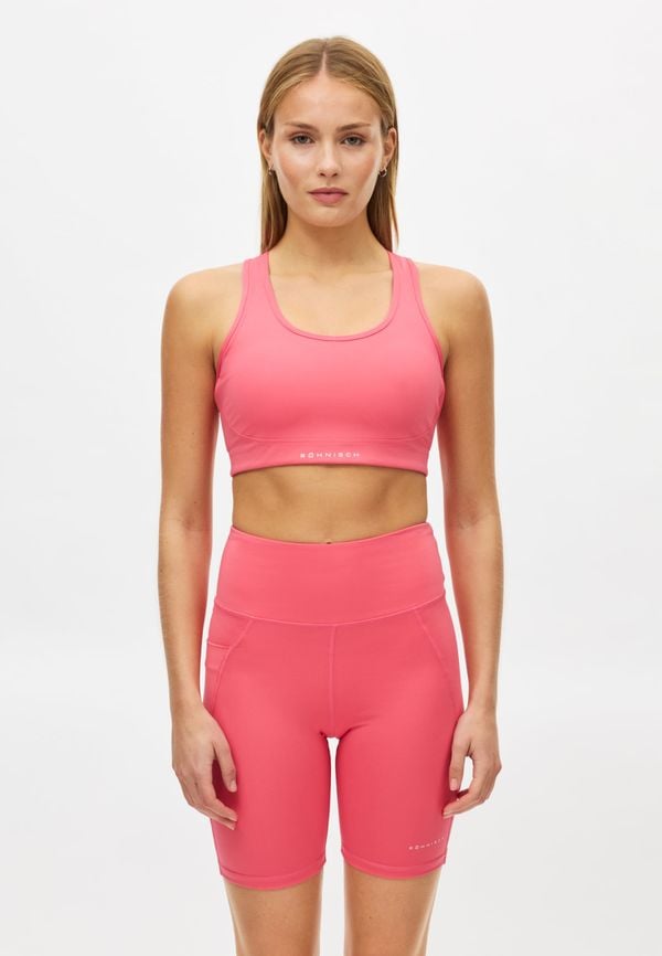 Flattering Mesh Sportsbra, Fruit Dove