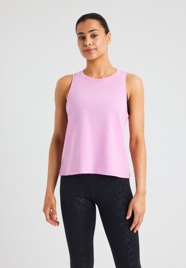 Clara Cropped Tank, Smoky Grape