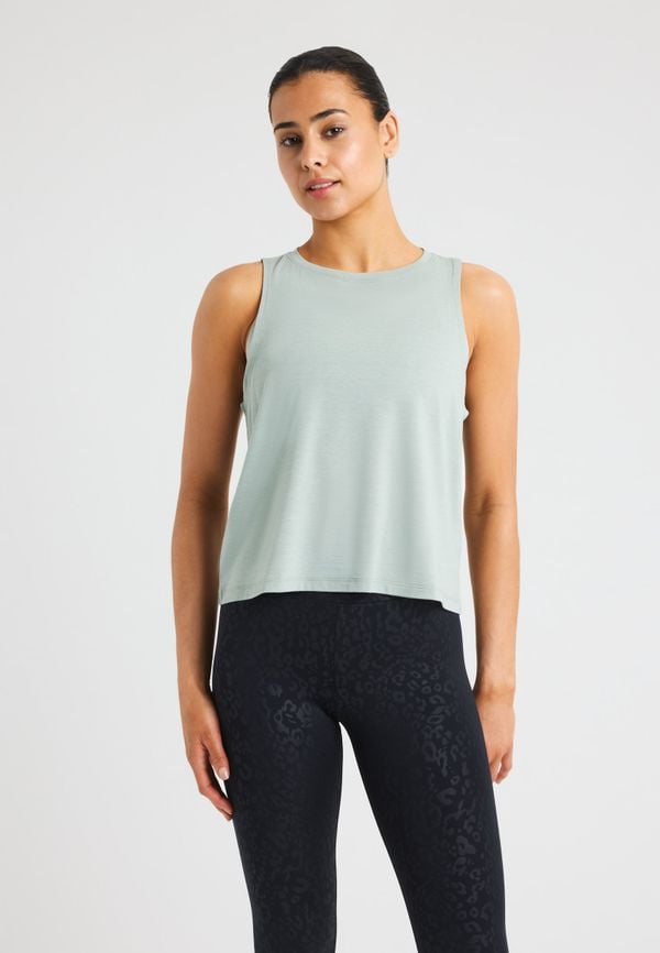 Clara Cropped Tank, Belgian Block