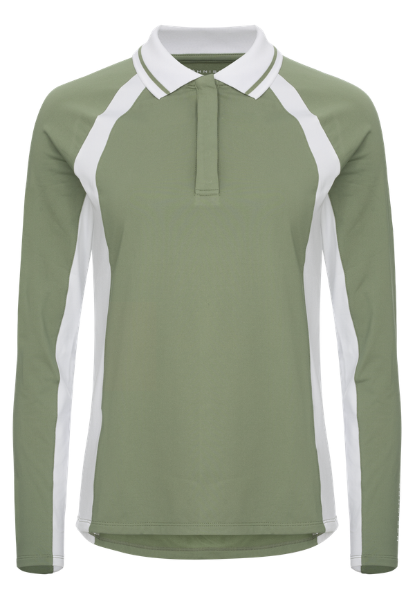 Pitch Thermal Poloshirt, Sage Green