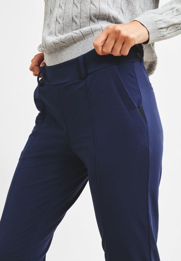 Thermal Stretch Pull on Pants, Navy