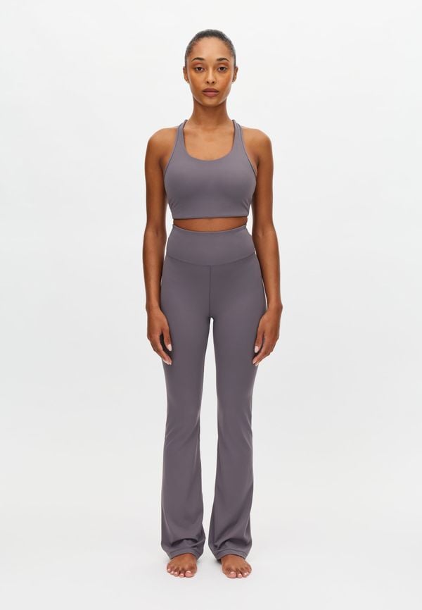 Legacy Flare High Waist Tights, Smoky Lavender