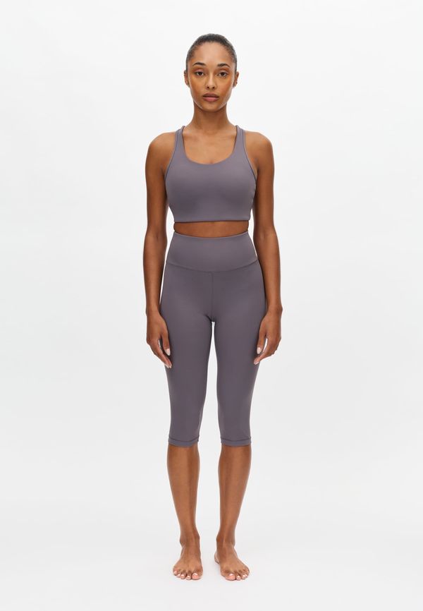 Legacy High Waist Capri Tights, Smoky Lavender
