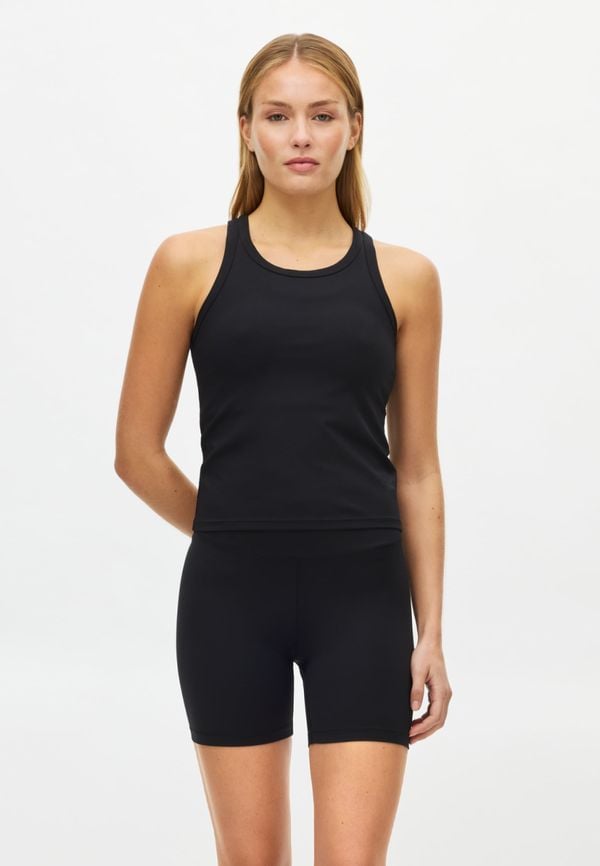 Rib Drymotion Singlet, Black