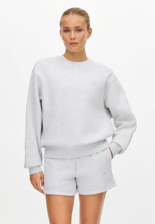 Base Sweatshirt, Light Grey Melange