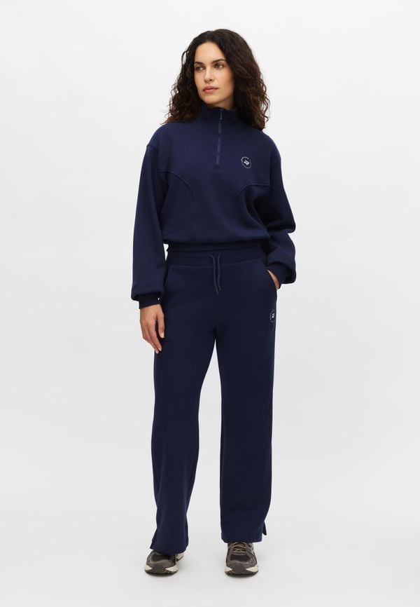 Base Sweat Wide Pants, Indigo