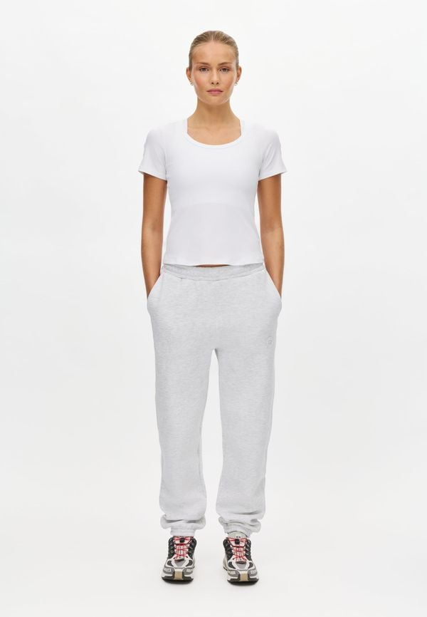Base Sweatpants, Light Grey Melange