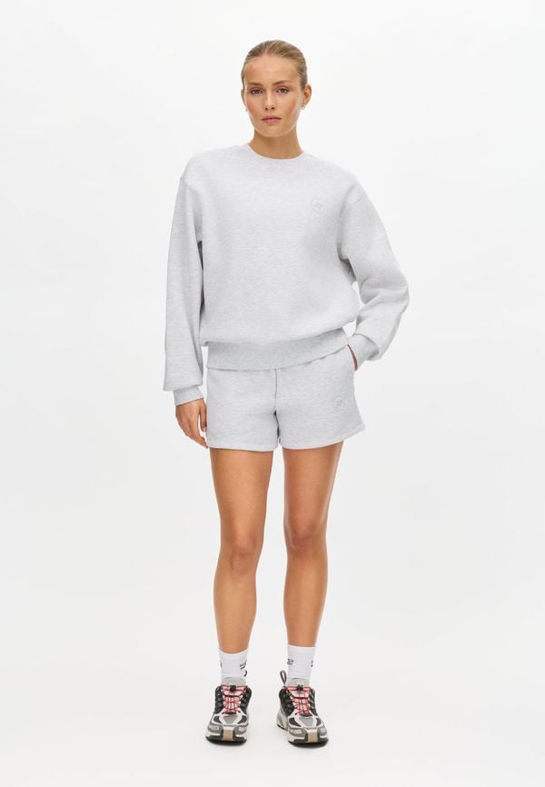 Base Sweatshorts, Light Grey Melange